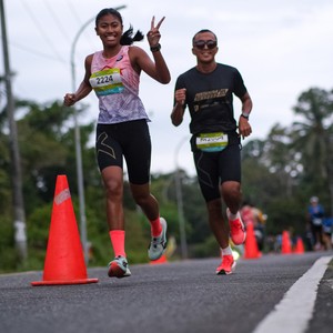 Race photo from Belitung Multisport Festival