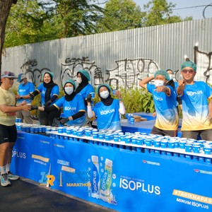 Race photo from SURABAYA ISOPLUS MARATHON 2026