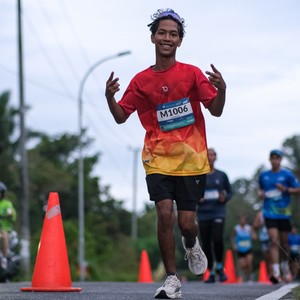 Race photo from Belitung Multisport Festival