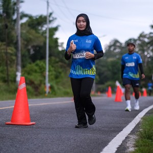 Race photo from Belitung Multisport Festival