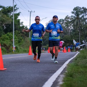 Race photo from Belitung Multisport Festival