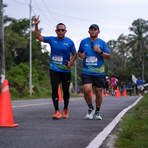 Race photo from Belitung Multisport Festival