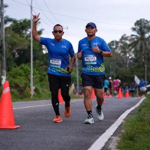 Race photo from Belitung Multisport Festival