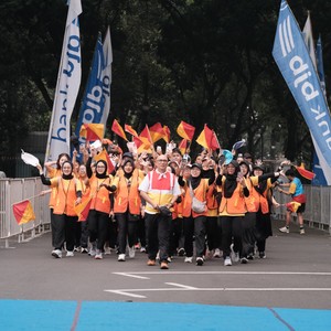 Race photo from Yumaju Berlebarun Besama ASICS