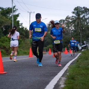 Race photo from Belitung Multisport Festival