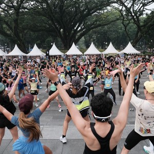 Race photo from Yumaju Berlebarun Besama ASICS
