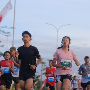 Race photo from KEDIRI HALF MARATHON 2026