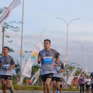 Race photo from KEDIRI HALF MARATHON 2026
