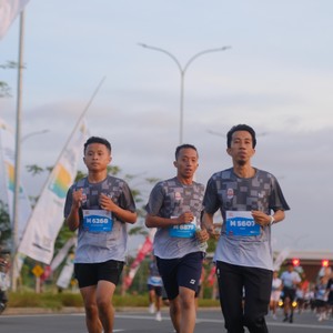 Race photo from KEDIRI HALF MARATHON 2026