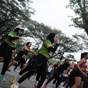 Race photo from Yumaju Berlebarun Besama ASICS