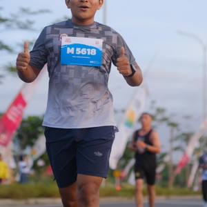 Race photo from KEDIRI HALF MARATHON 2026