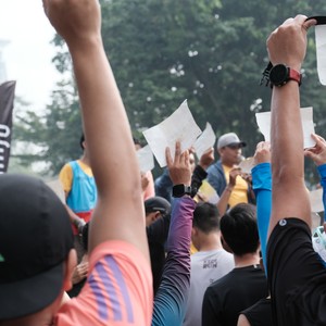 Race photo from Yumaju Berlebarun Besama ASICS