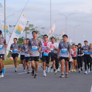 Race photo from KEDIRI HALF MARATHON 2026