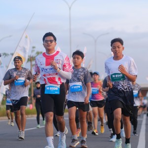 Race photo from KEDIRI HALF MARATHON 2026