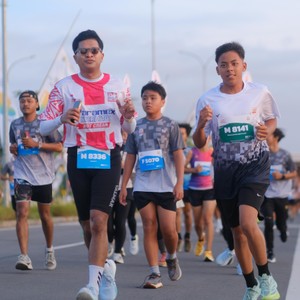 Race photo from KEDIRI HALF MARATHON 2026