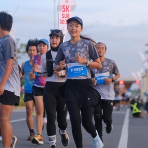 Race photo from KEDIRI HALF MARATHON 2026