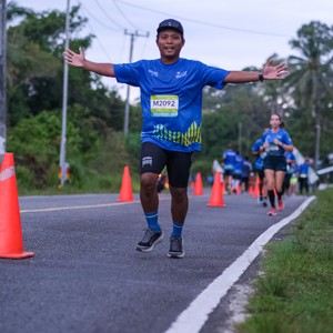 Race photo from Belitung Multisport Festival