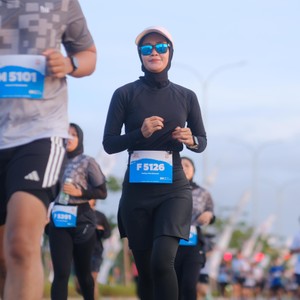 Race photo from KEDIRI HALF MARATHON 2026