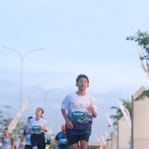 Race photo from KEDIRI HALF MARATHON 2026