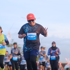 Race photo from KEDIRI HALF MARATHON 2026