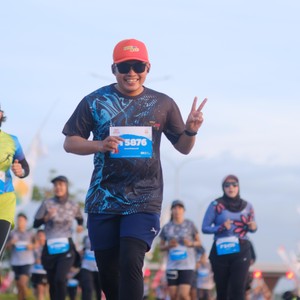 Race photo from KEDIRI HALF MARATHON 2026