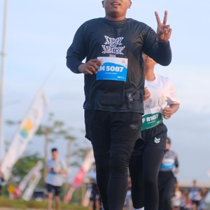 Race photo from KEDIRI HALF MARATHON 2026