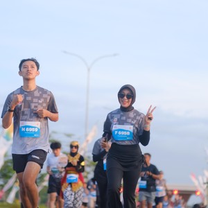 Race photo from KEDIRI HALF MARATHON 2026