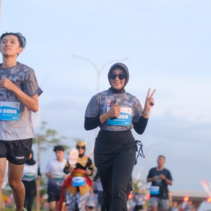 Race photo from KEDIRI HALF MARATHON 2026