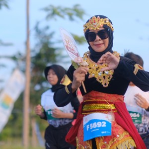 Race photo from KEDIRI HALF MARATHON 2026