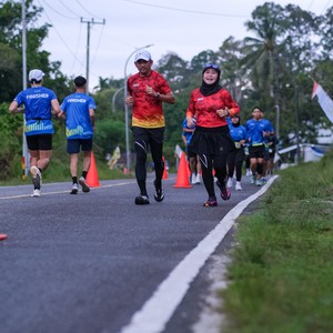 Race photo from Belitung Multisport Festival
