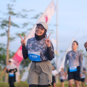 Race photo from KEDIRI HALF MARATHON 2026