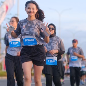 Race photo from KEDIRI HALF MARATHON 2026