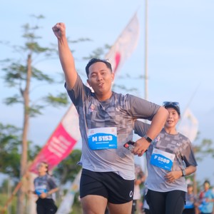 Race photo from KEDIRI HALF MARATHON 2026