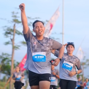 Race photo from KEDIRI HALF MARATHON 2026