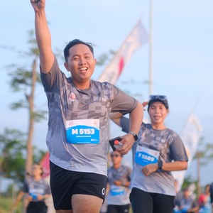 Race photo from KEDIRI HALF MARATHON 2026