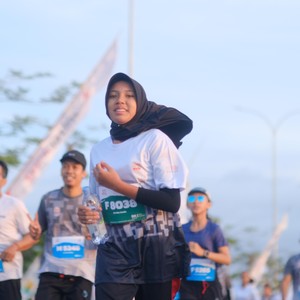 Race photo from KEDIRI HALF MARATHON 2026
