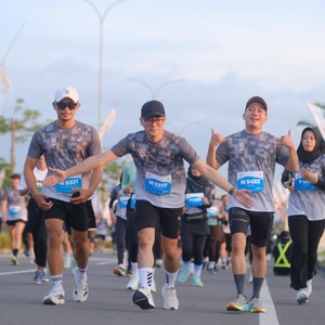 Race photo from KEDIRI HALF MARATHON 2026
