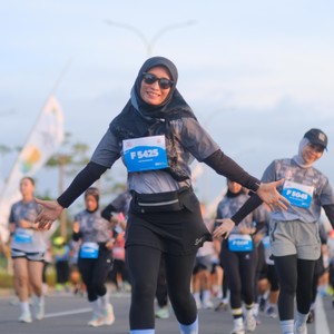 Race photo from KEDIRI HALF MARATHON 2026