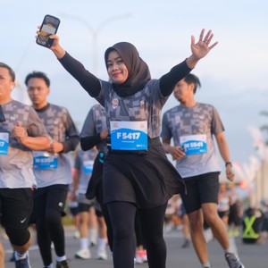 Race photo from KEDIRI HALF MARATHON 2026