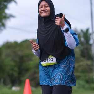 Race photo from Belitung Multisport Festival