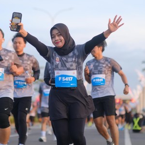 Race photo from KEDIRI HALF MARATHON 2026