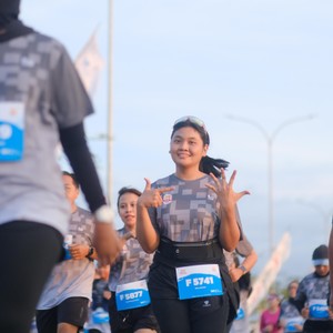 Race photo from KEDIRI HALF MARATHON 2026