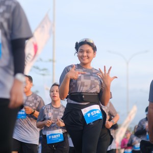 Race photo from KEDIRI HALF MARATHON 2026