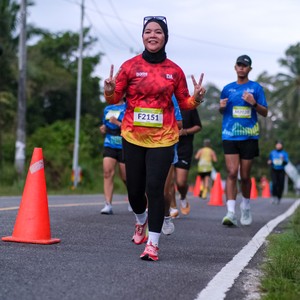 Race photo from Belitung Multisport Festival