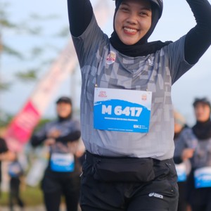 Race photo from KEDIRI HALF MARATHON 2026