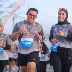 Race photo from KEDIRI HALF MARATHON 2026