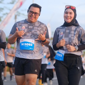 Race photo from KEDIRI HALF MARATHON 2026