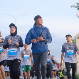 Race photo from KEDIRI HALF MARATHON 2026