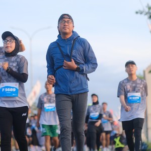 Race photo from KEDIRI HALF MARATHON 2026