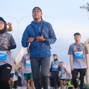 Race photo from KEDIRI HALF MARATHON 2026